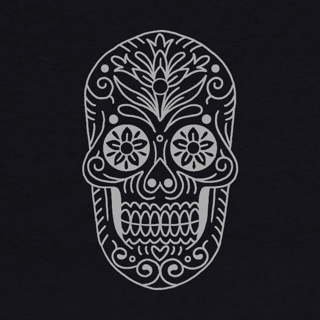 Day of the Dead Sugar Skull by illustratedhenry